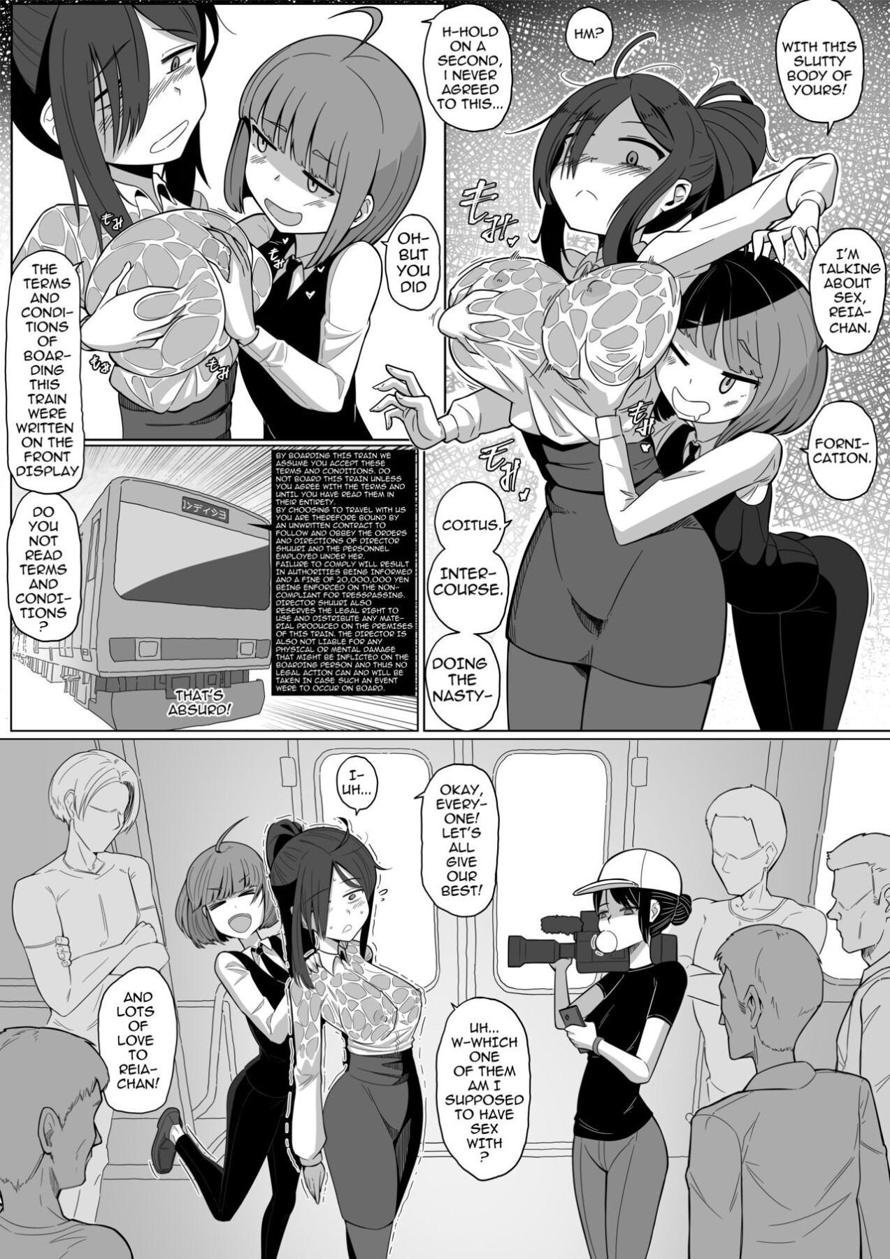 hentai manga Reia and Yuka - Sweet9